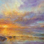 Alone at Last (sunrise at Robin Hoods Bay) (2)