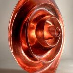 Crispian Heath, spiral, height 22cm