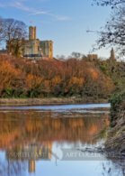 Autumn at Warkworth Castle by Kit Saddington 