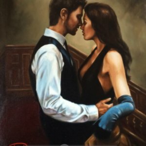 Brief Encounter Open Edition Giclee Print by Pauline Alldis