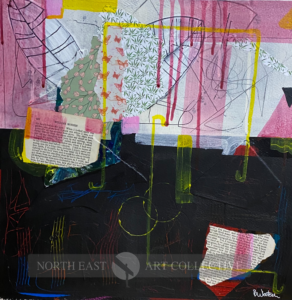 William Scott Framed Original Collage by Barrie Watson