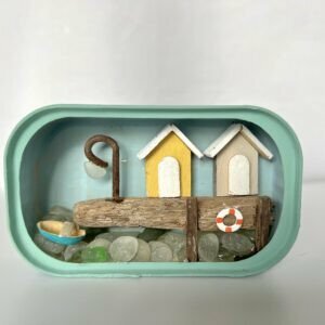 Original Drift Wood in Sardine Tin by Kate Cruse