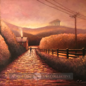 Almost Home Mounted Giclee Print by Chris Cummings