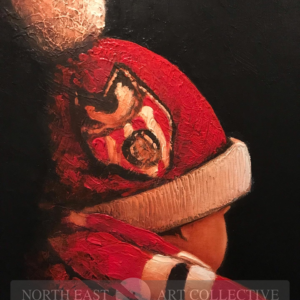 Bobble Boy Roker Original Oil painting by Chris Cummings