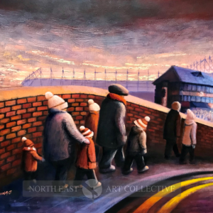 I Go There With You Mounted Giclee Print by Chris Cummings