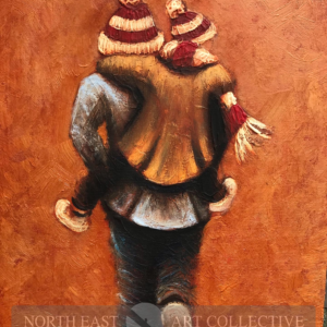 On our Way Framed Original Oil by Chris Cummmings
