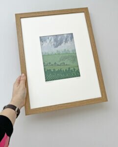 Rainy Landscape by Kate Miller